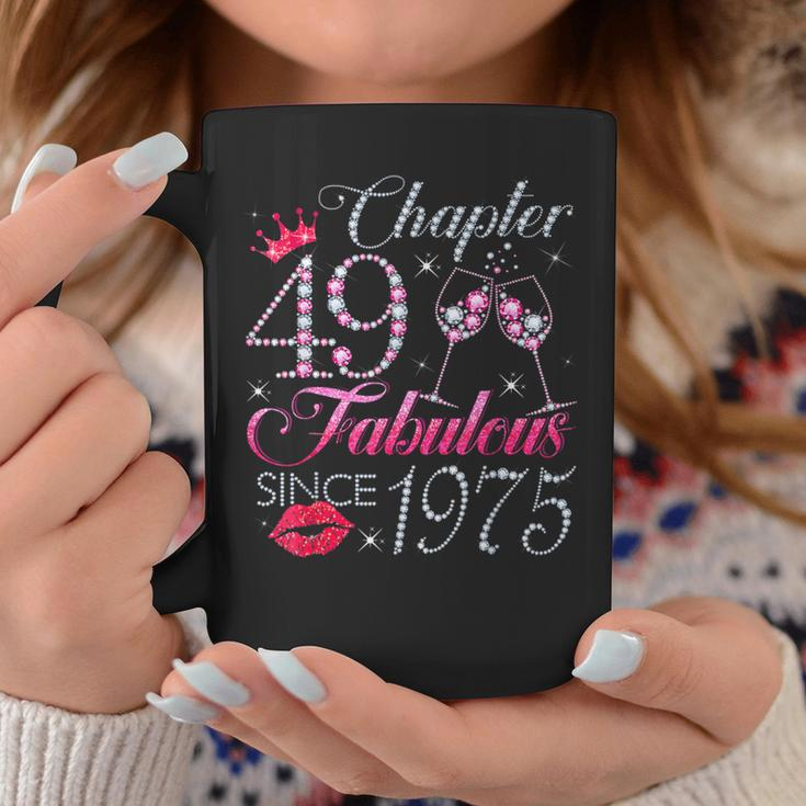 Chapter 49 Fabulous Since 1975 49Th Birthday For Women Coffee Mug Funny Gifts