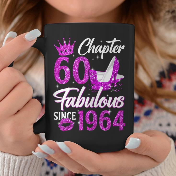 Chapter 60 Fabulous Since 1964 60Th Birthday Queen Coffee Mug Funny Gifts