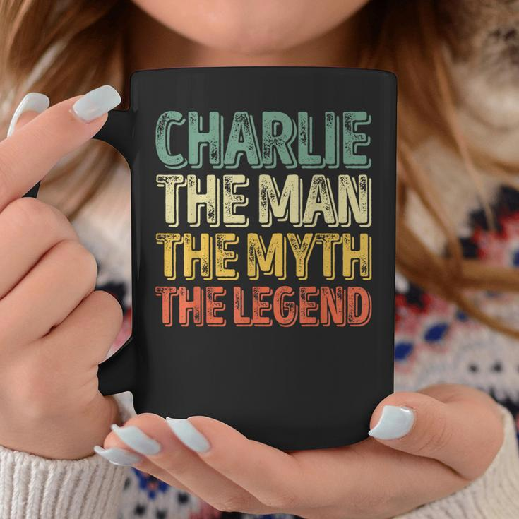 Charlie The Man The Myth The Legend First Name Charlie Coffee Mug Funny Gifts