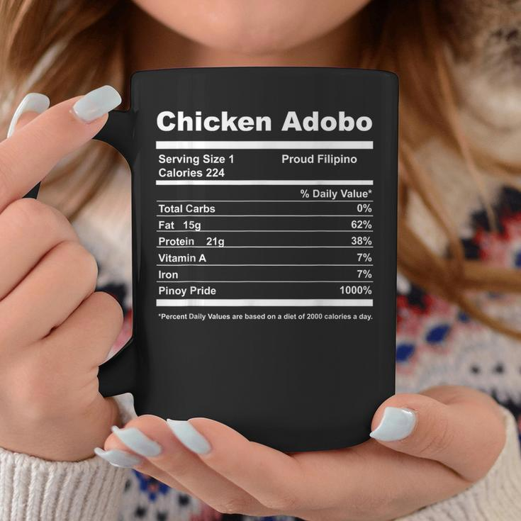 Chicken Adobo Nutrition Facts Filipino Pride Coffee Mug Unique Gifts