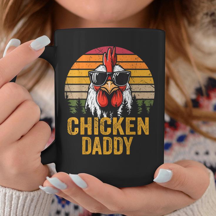 Chicken Daddy Vintage Rooster For Dad Farmer Fathers Day Men Coffee Mug Unique Gifts