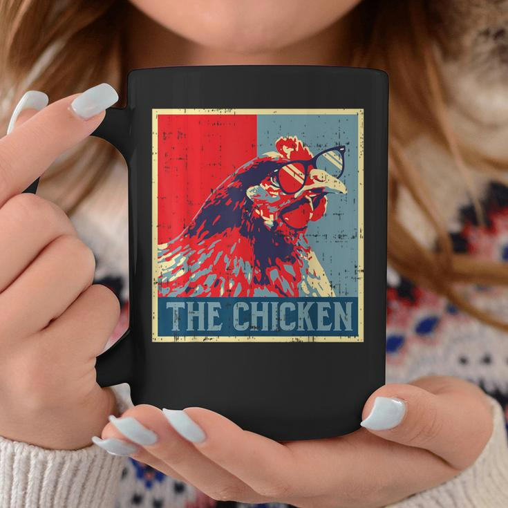 The Chicken Poster Vintage Country Farm Animal Farmer Coffee Mug Unique Gifts