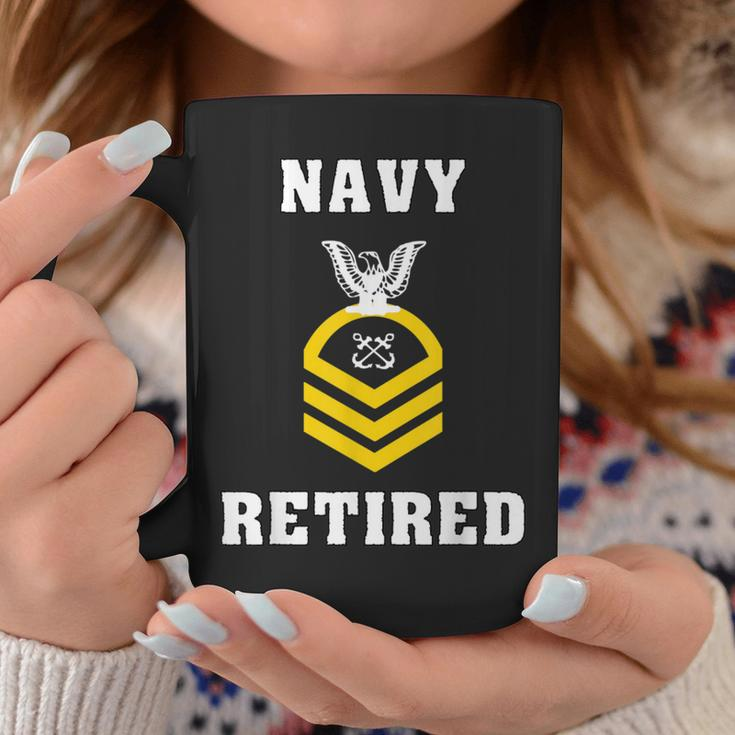 Chief Petty Officer Navy Retired Coffee Mug Unique Gifts