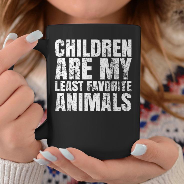 Children Are My Least Favorite Animals Coffee Mug Unique Gifts