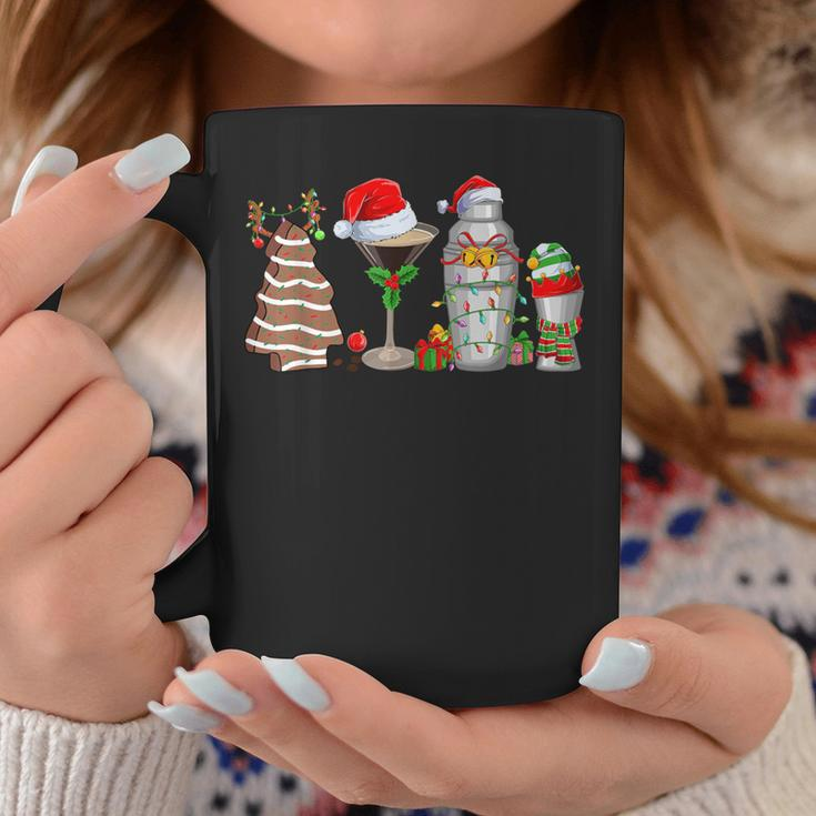 Christmas Cocktail Espresso Martini Drinking Party Bartender Coffee Mug Unique Gifts