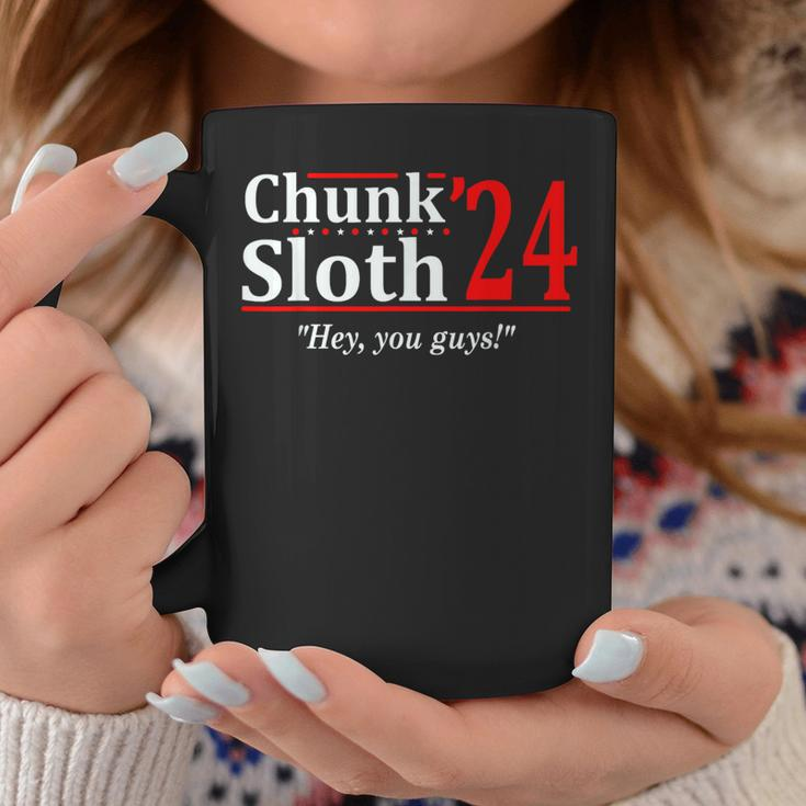 Chunk Sloth '24 Hey You Guys Apparel Coffee Mug Personalized Gifts