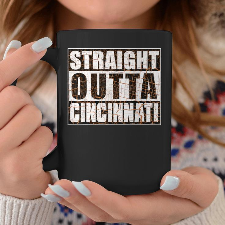Cincinnati Straight Outta Cincinnati Hometown Pride Coffee Mug Unique Gifts