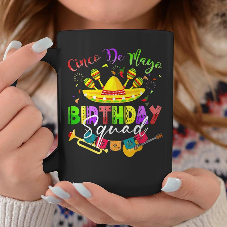 Cinco De Mayo Birthday Squad Cool Mexican Matching Family Coffee Mug Unique Gifts