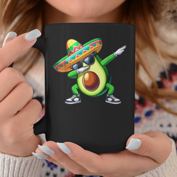 Cinco De Mayo Dabbing Avocado Mexican Sombrero Coffee Mug Unique Gifts