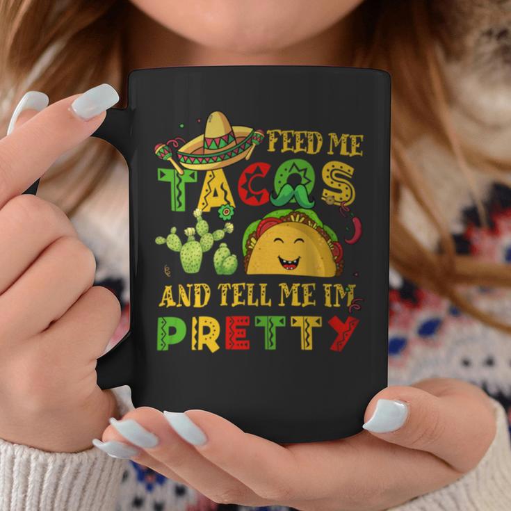 Cinco De Mayo Feed Me Taco Tell Pretty Kid Boy Toddler Coffee Mug Unique Gifts