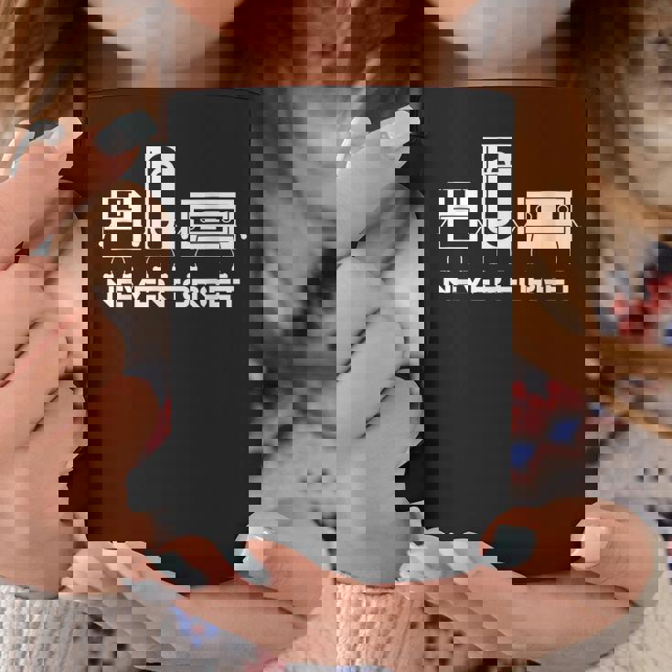 Cinta De Cassette De Audio Never Forget Taza de café Regalos divertidos