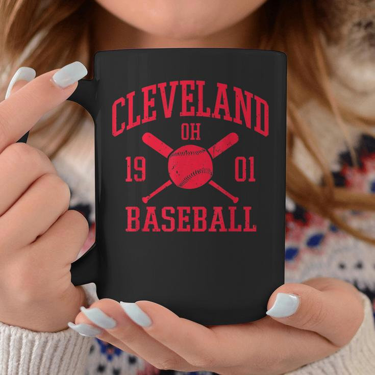 Cleveland Baseball Vintage Ohio Cle Retro Coffee Mug Unique Gifts