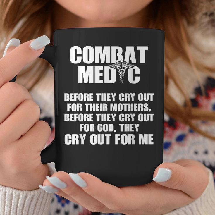 Combat Medic Cry Out Usa American Military Coffee Mug Unique Gifts