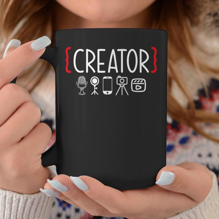 Content Creator Blogger Vlogger Influencer Creator Coffee Mug Unique Gifts