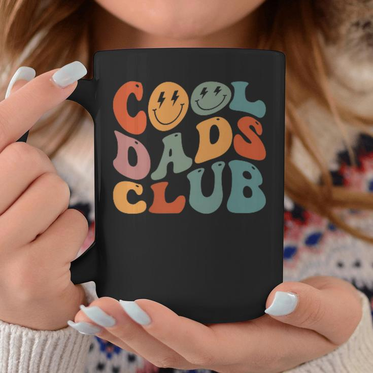 Cool Dads Club Retro Groovy Smile Dad Father's Day Coffee Mug Funny Gifts