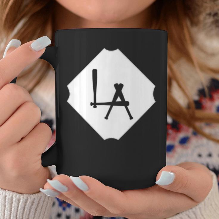 Cool Los Angeles Baseball La Sign Coffee Mug Unique Gifts