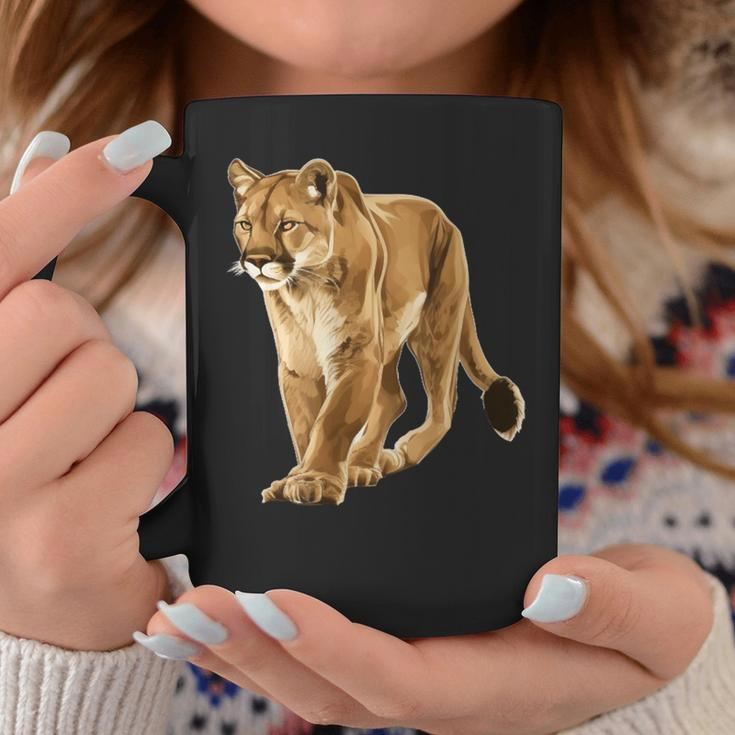 Cougar Face For Wild And Big Cats Lovers Coffee Mug Personalized Gifts