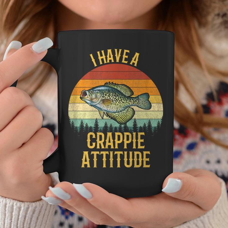 I Have A Crappie Attitude Crappie Fishing Coffee Mug - Monsterry