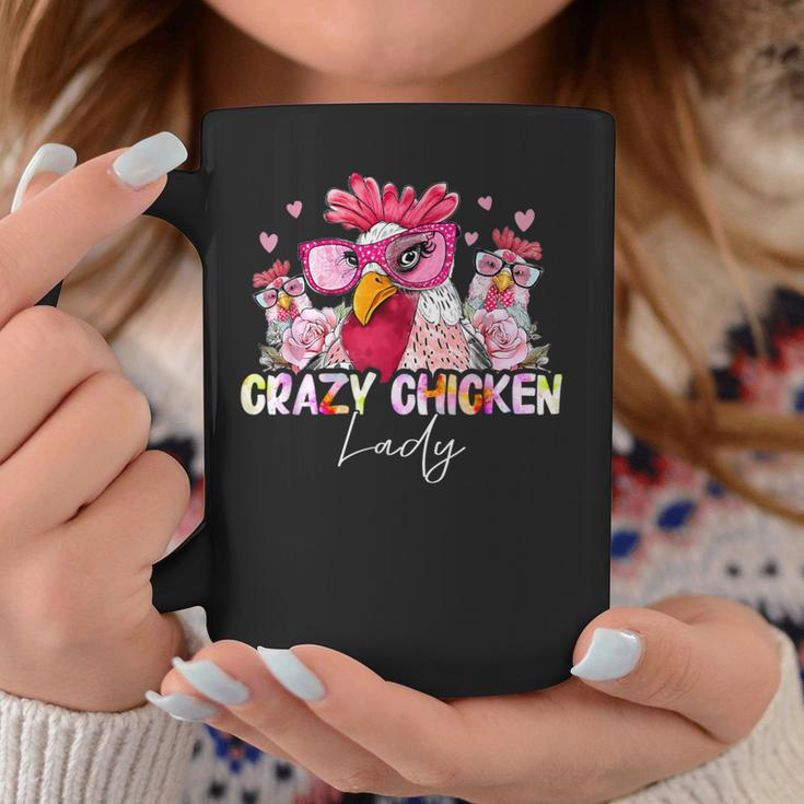 Crazy Chicken Lady Girls Chickens Lover Coffee Mug Unique Gifts
