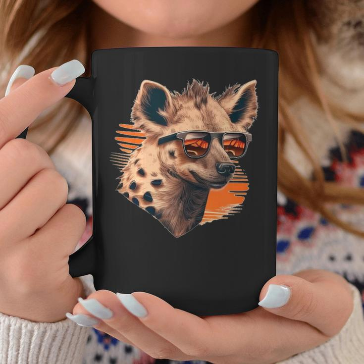 Crazy Looking And Laughing Hyena Coffee Mug Unique Gifts
