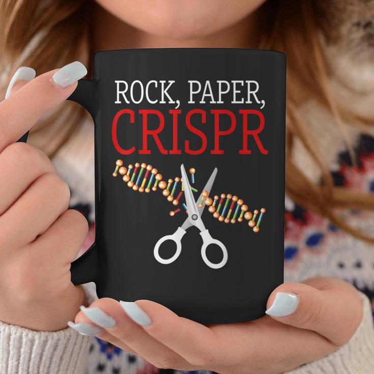 Crispr Saying Rock Paper Crispr Coffee Mug Unique Gifts