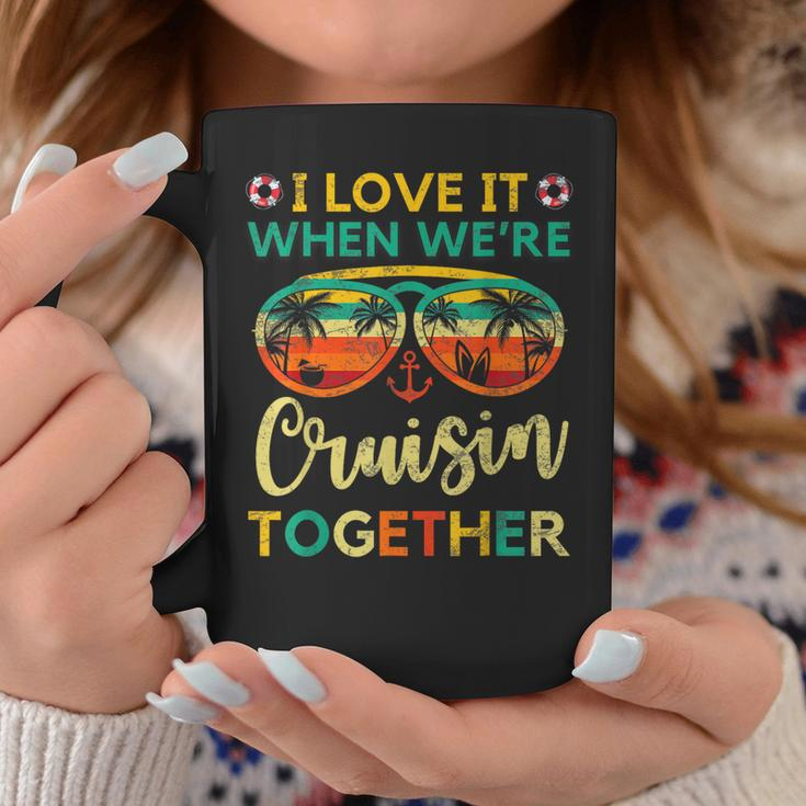 Cruise Ship Family Friends Matching Vacation Trip I Love It Coffee Mug Personalized Gifts