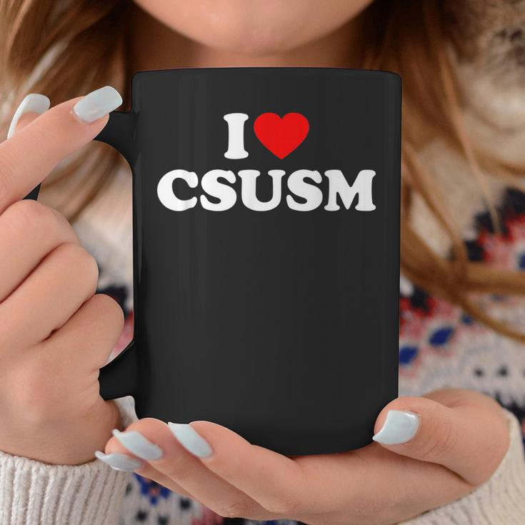 Csusm Love Heart College University Alumni Coffee Mug Unique Gifts