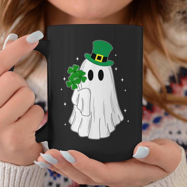 Cute Ghost Lucky St Patrick's Day Costume Boujee Boo-Jee Coffee Mug Funny Gifts