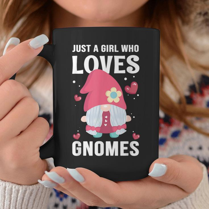 Cute Girl Gnome Just A Girl Who Loves Gnomes Coffee Mug Personalized Gifts