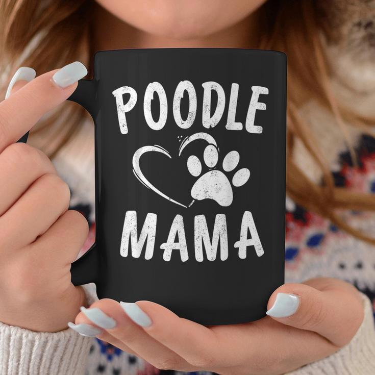 Cute Poodle Mama Dog Lover Apparel Pet Caniche Mom Coffee Mug Unique Gifts