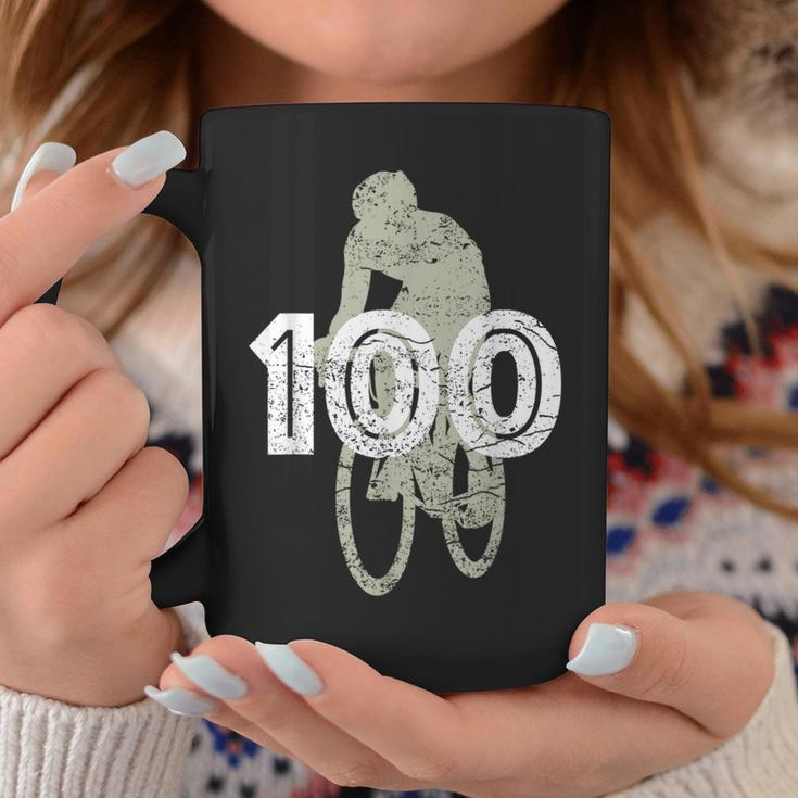 Cycling 100 Miles For The Cyclist That Rides A Bike Coffee Mug Unique Gifts