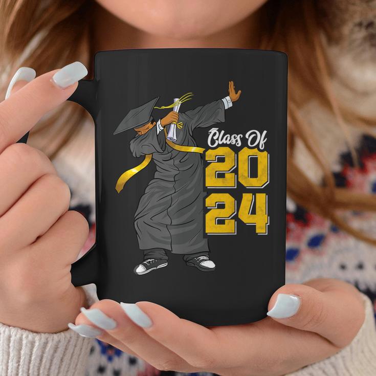 Dabbing Graduation Class Of 2024 African Junenth Coffee Mug Unique Gifts