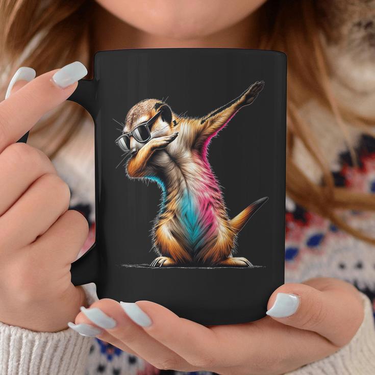 Dabbing Meerkat Dancing Dab Surikate Tassen Lustige Geschenke