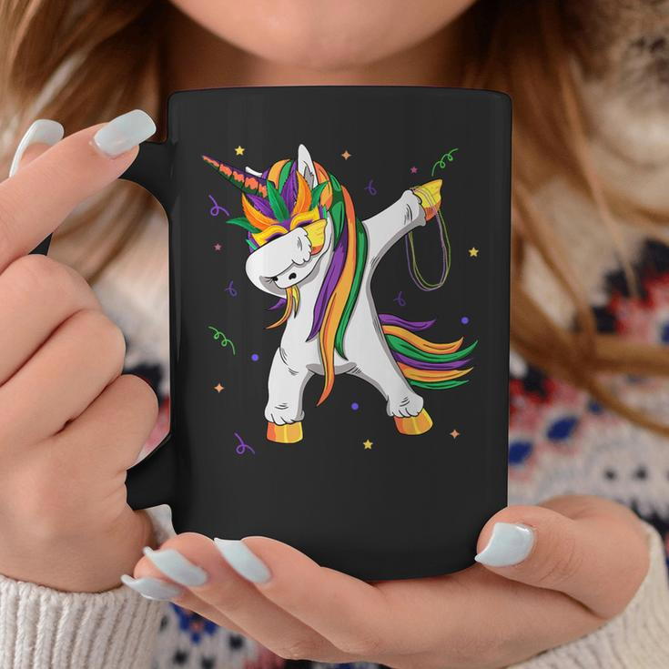 Dabbing Unicorn Mardi Gras Girls Kids Dab Coffee Mug Unique Gifts