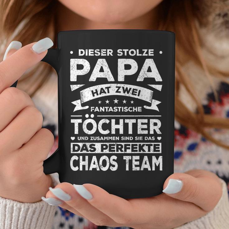 Dad 2 Töchter Tassen Lustige Geschenke