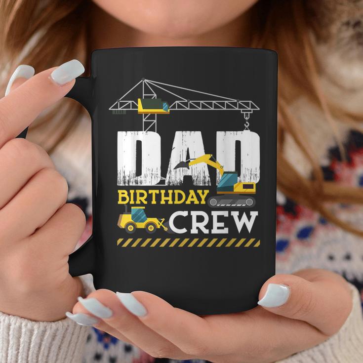 Dad Birthday Crew Construction Father's Day Coffee Mug Unique Gifts