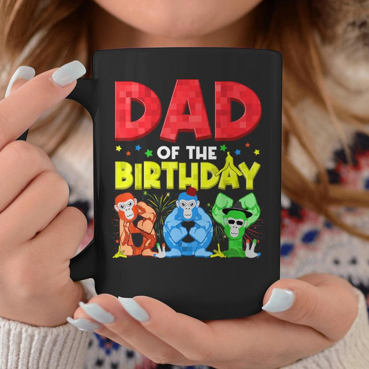 Dad And Mom Birthday Boy Gorilla Game Family Matching Coffee Mug Unique Gifts