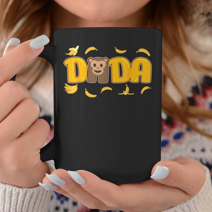 Dad And Mom Dada Birthday Girl Monkey Banana Family Matching Coffee Mug Unique Gifts