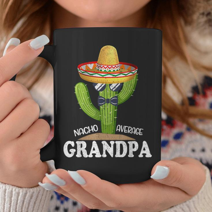 Dad Papa Fathers Day Nacho Average Grandpa Cinco De Mayo Coffee Mug Funny Gifts