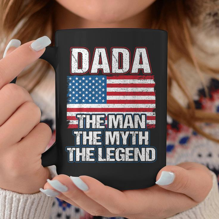 Dada The Man The Myth The Legend Dad Grandpa Fathers Day Coffee Mug Unique Gifts