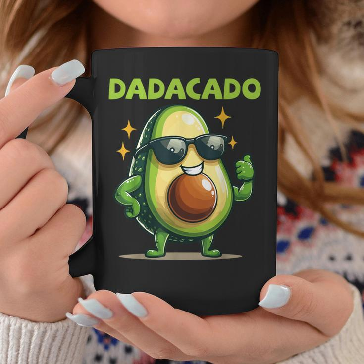 Dadacado Avocado Dad Vegan Family Father's Day Coffee Mug Funny Gifts