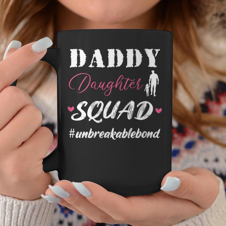 Daddy And Daughter Squad Children Dad Papa Fathers Day 2024 Coffee Mug Funny Gifts