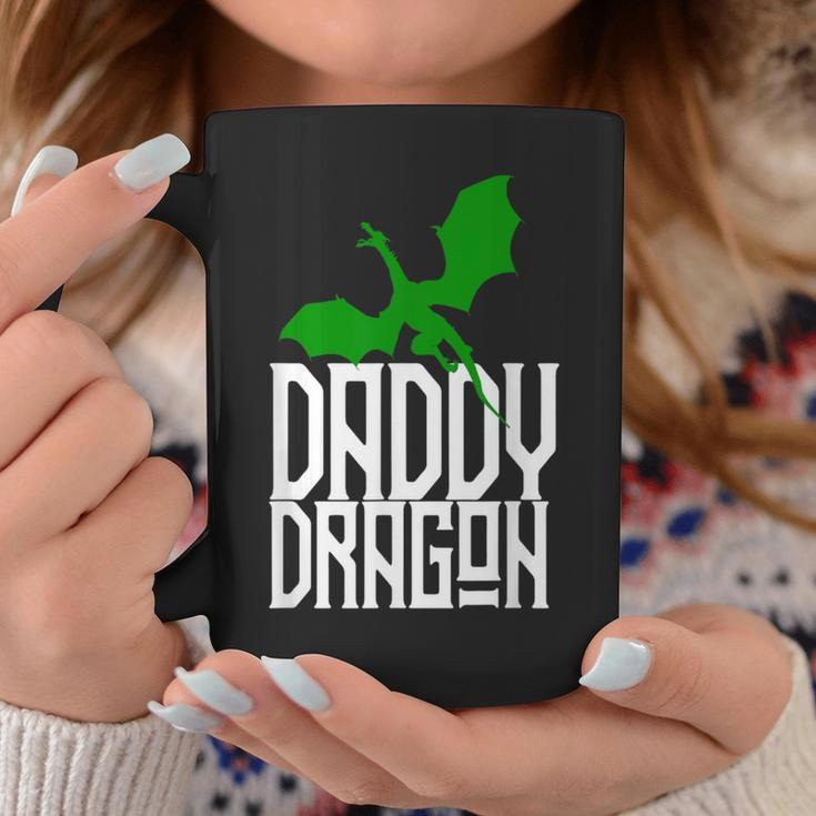 Daddy Dragon Matching Family Tribe Green Dad Father Coffee Mug Unique Gifts