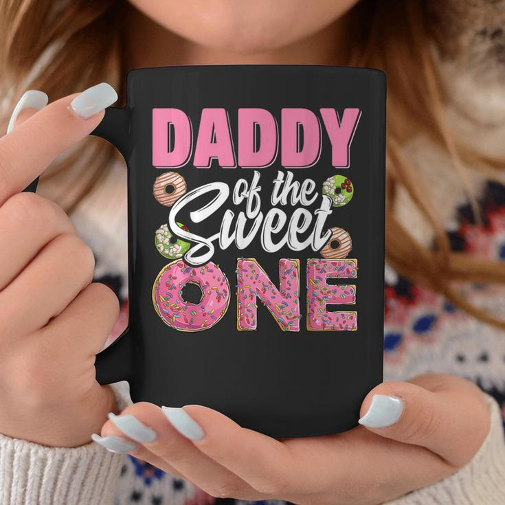 Daddy Of The Sweet One Birthday 1St B-Day Donut One Party Coffee Mug Personalized Gifts