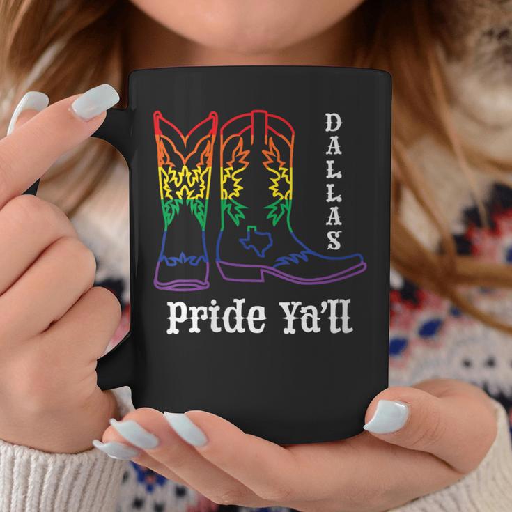 Dallas Texas Pride Ya'll Lgbtq Cowboy For Gay Pride Month Coffee Mug Unique Gifts