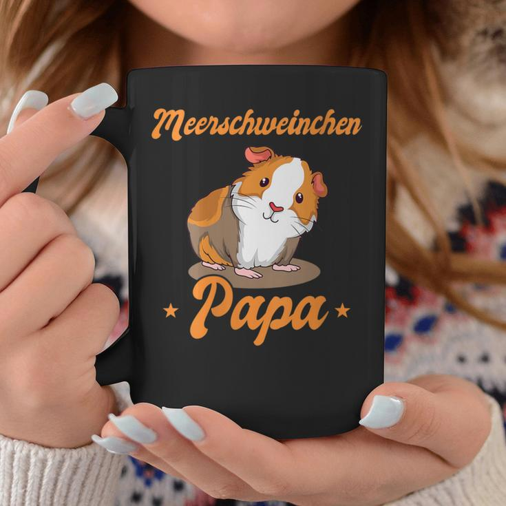 Damen Meerschweinchen Papa -Ater Jungen Männer Zumatertag Mit-Ausschnitt Tassen Lustige Geschenke