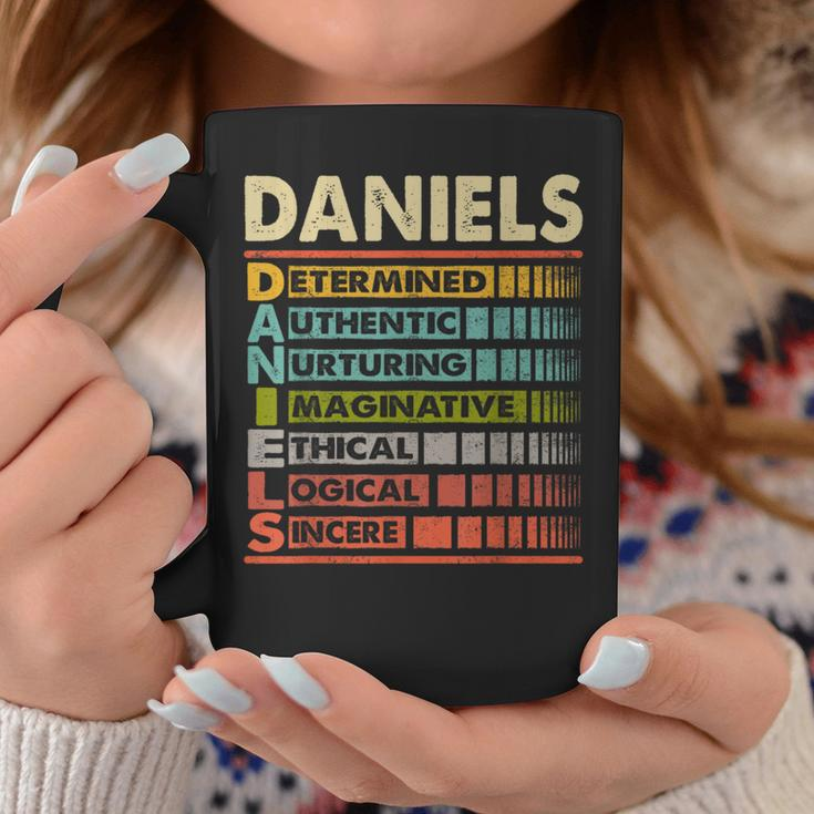 Daniels Family Name First Last Name Daniels Coffee Mug Funny Gifts
