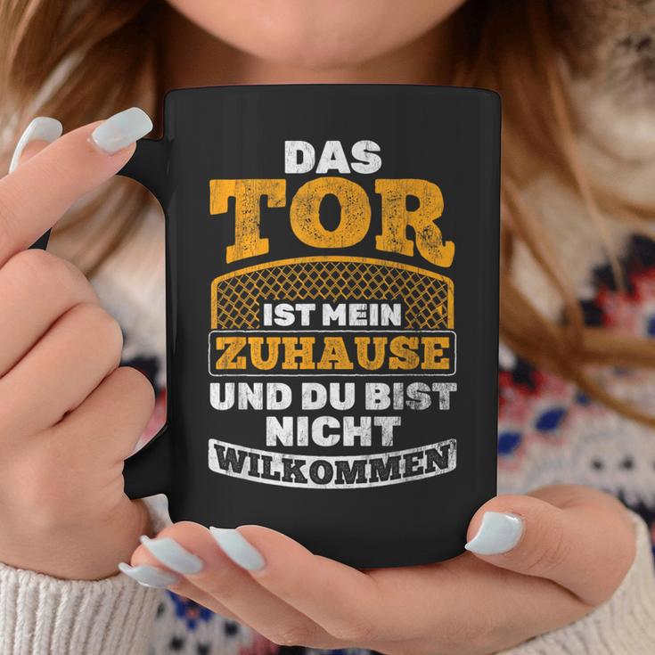 Das Tor Ist Mein Zuhause Football Goalkeeper Tassen Lustige Geschenke