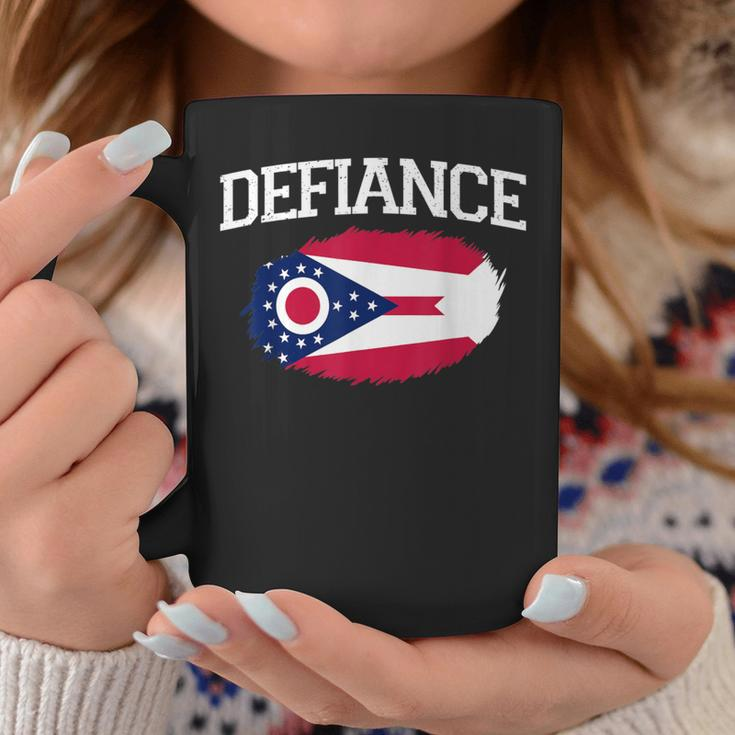 Defiance Oh Ohio Flagge Vintage Usa Sport Herren Damen Tassen Lustige Geschenke