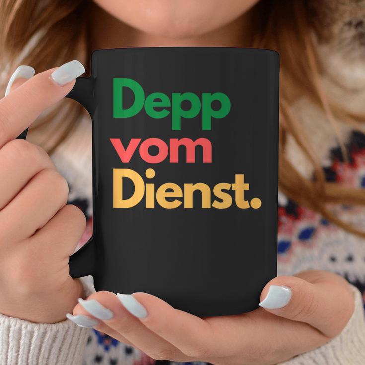 Deppom Dienst Tassen Lustige Geschenke